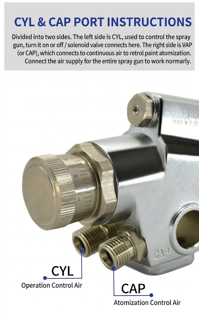 Fulian WA-101 Automatic Universal Extension Spray Gun