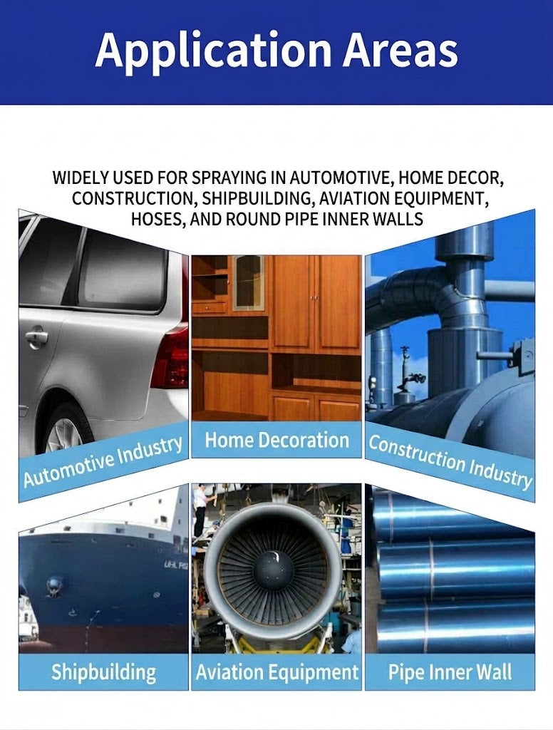 W-1218 Cylindrical Pipe for Glass Bottle Inner Wall Spraying